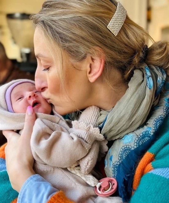 Annemette Voss med datteren Rita