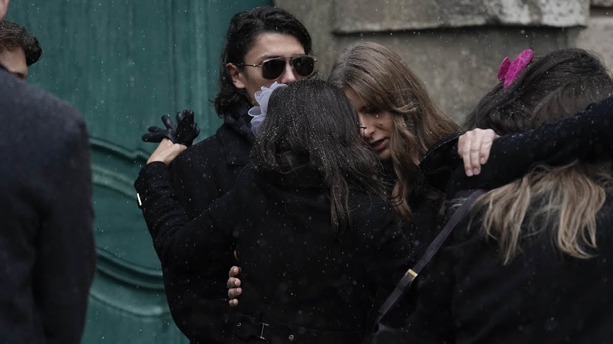 Familien siger farvel til grevinde Alexandras mor Christa Manley i Wien, Østrig. 