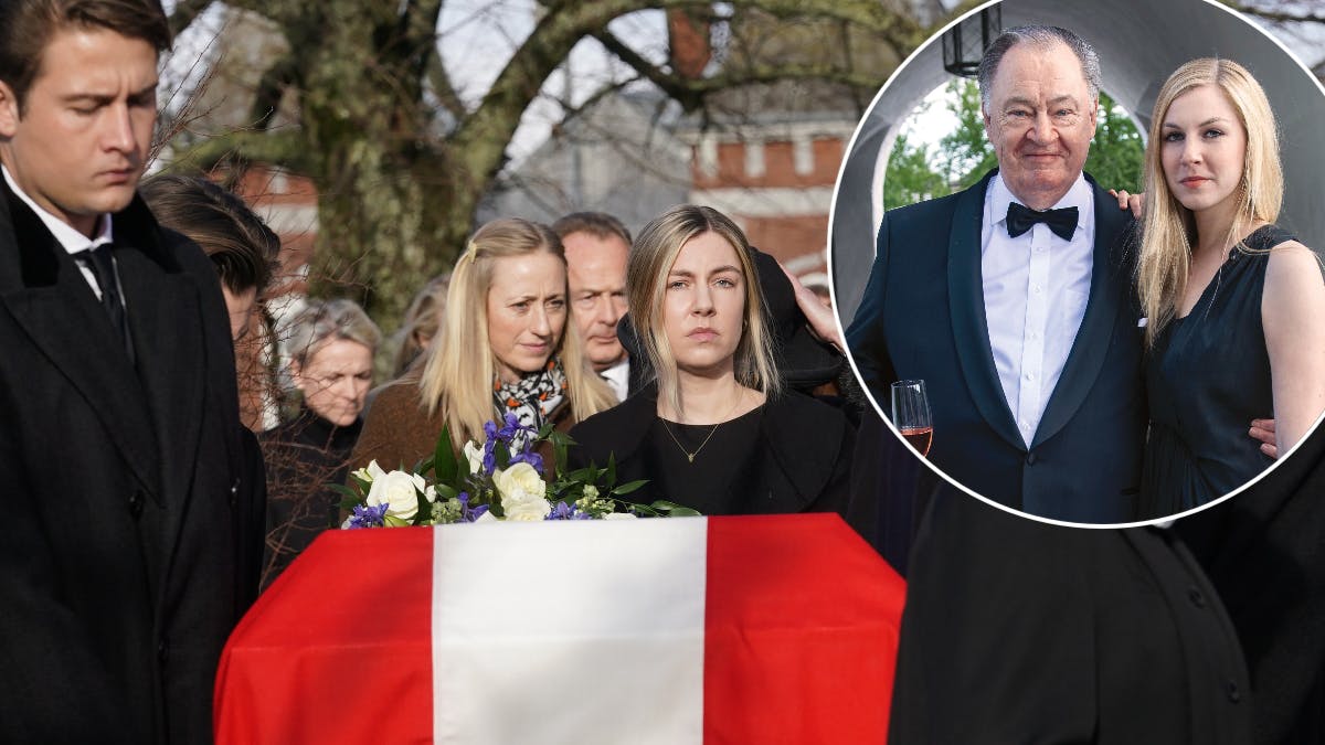 Grev Ditlevs begravelse. Indsat: Grev Ditlev og datteren Amalie i 2015