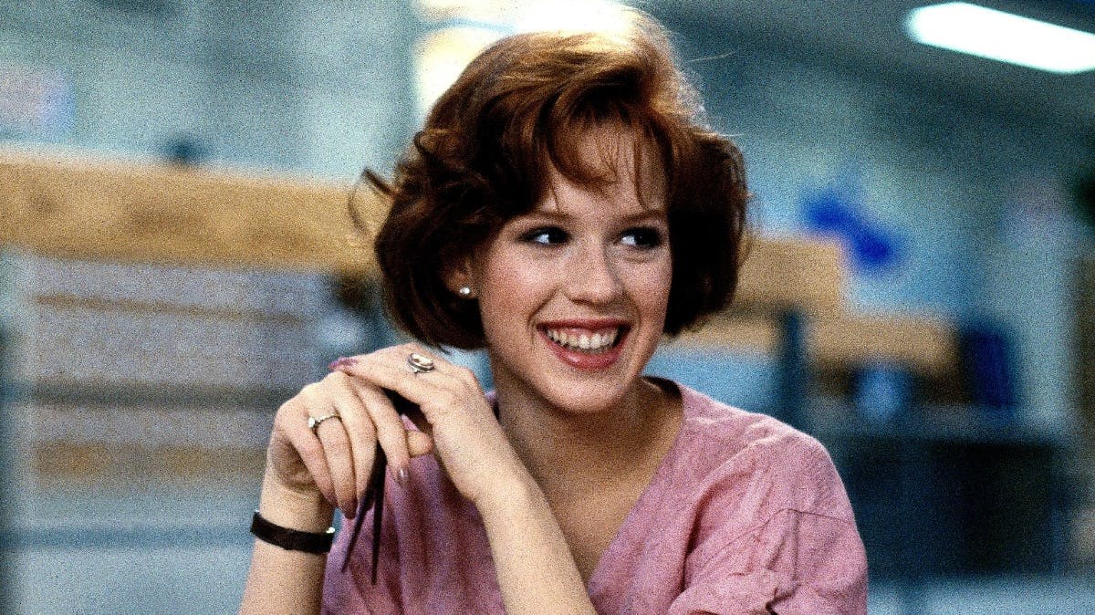 Molly Ringwald i rollen som Claire i The Breakfast Club fra 1985.