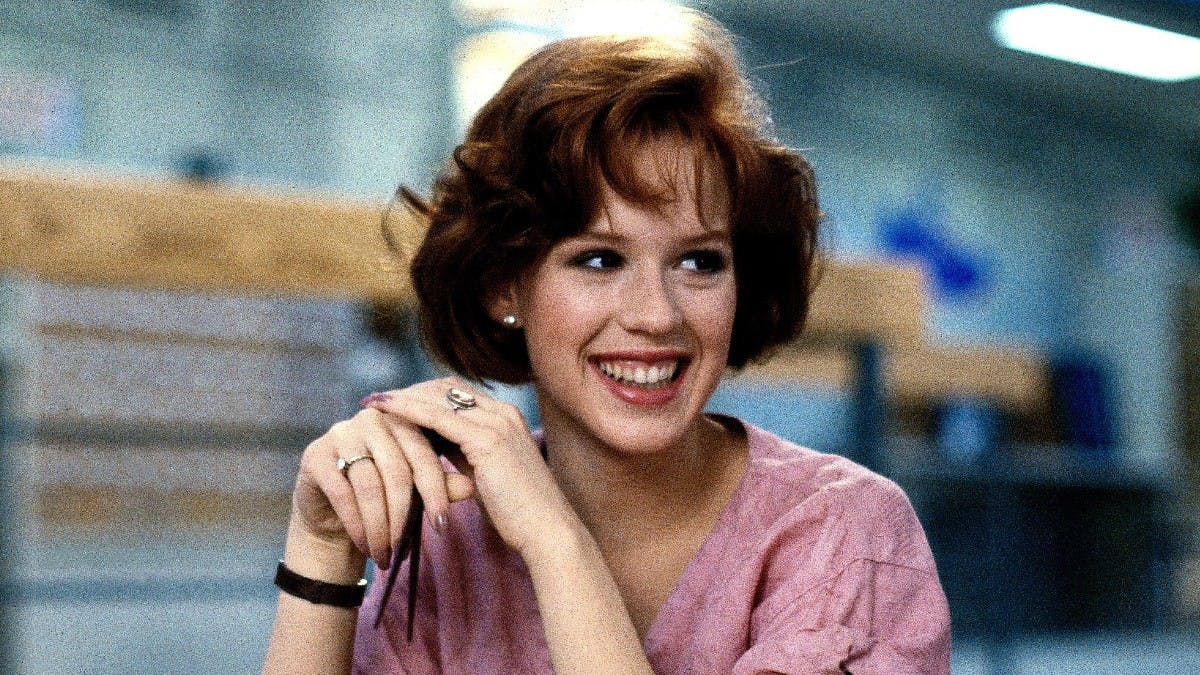 Molly Ringwald i rollen som Claire i The Breakfast Club fra 1984.