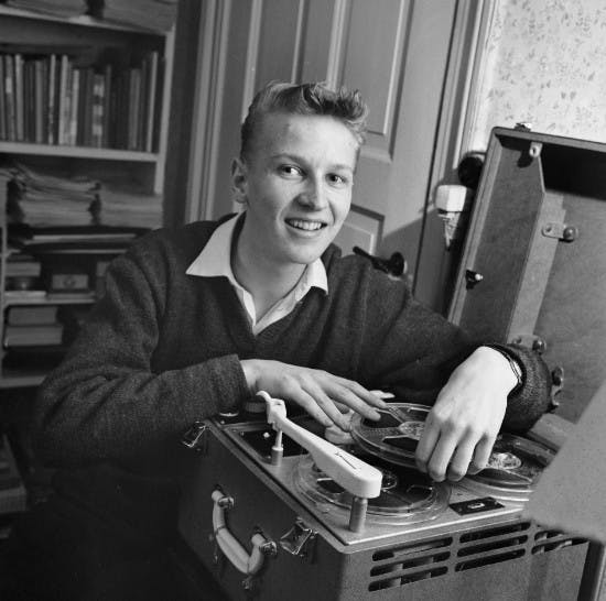 Jørgen de Mylius i 1963.&nbsp;
