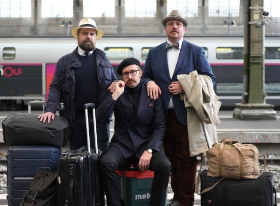 Allan Gravgaard Madsen, Frederik Cilius og Rasmus Bruun