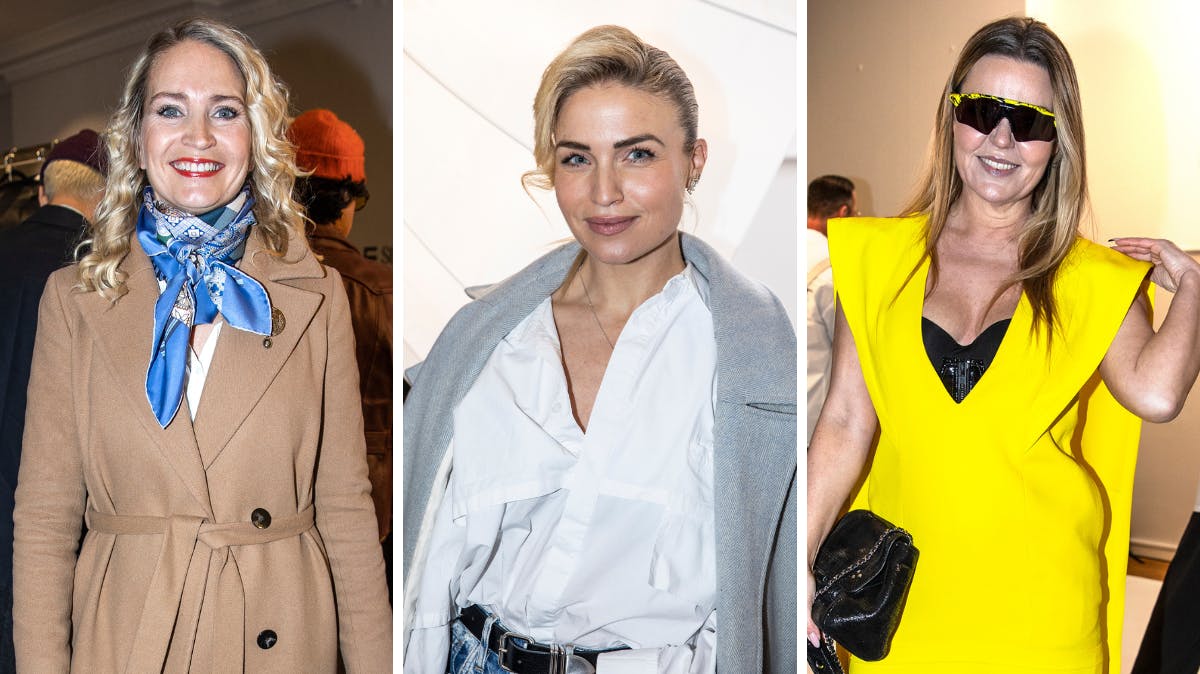 Annette Heick, Christiane Schaumburg-Müller og Lina Rafn 