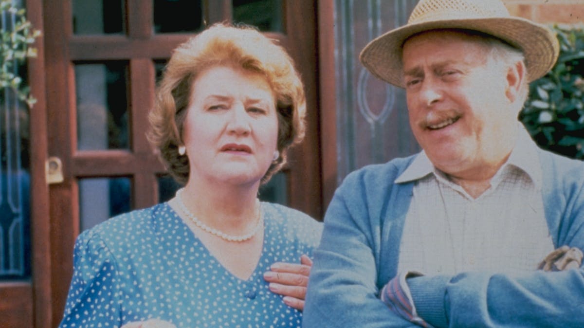 Patricia Routledge spillede fru Hyacinth Bucket i "Fint skal det være".