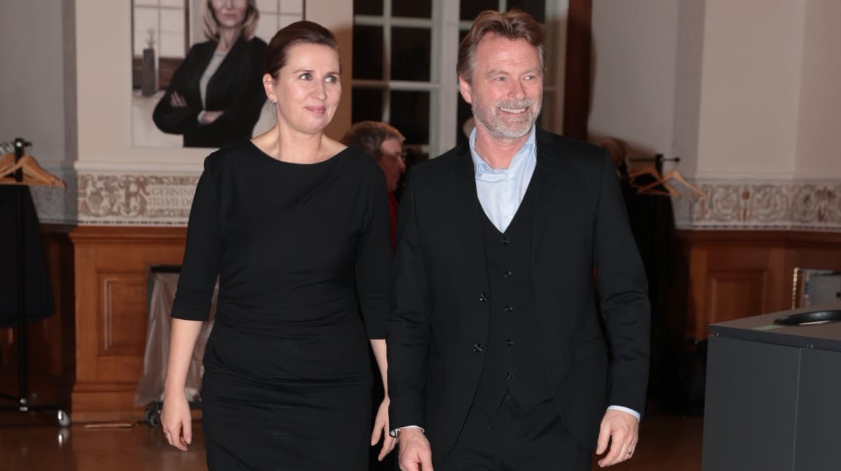 Mette Frederiksen og Bo Tengberg