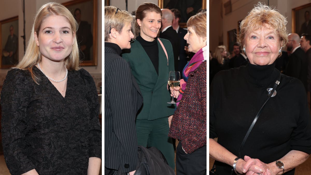 Christina Krzyrosiak Hansen, Ane Halsboe-Jørgensen, Pernille Rosenkrantz-Theil, Hanne-Vibeke Holst og Lone Kühlmann