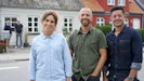 Line Franck, Søren Vester og Dennis Lindequist. 
