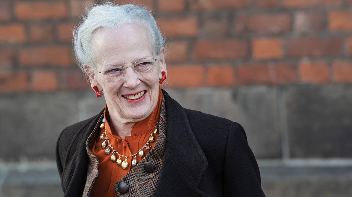 Dronning Margrethe.