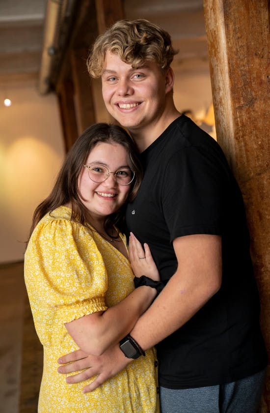 Stephanie Siguenza og Jeff Henckel. 