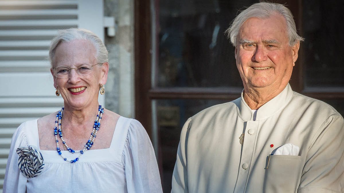 Dronning Margrethe og prins Henrik. 