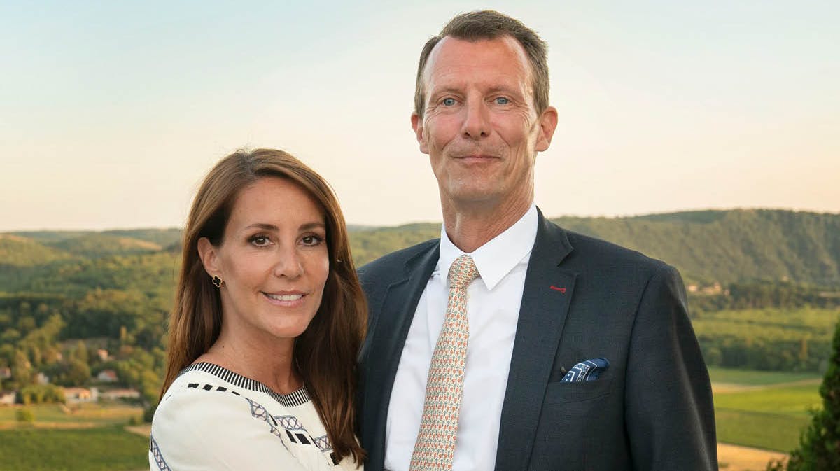 Prinsesse Marie og prins Joachim.