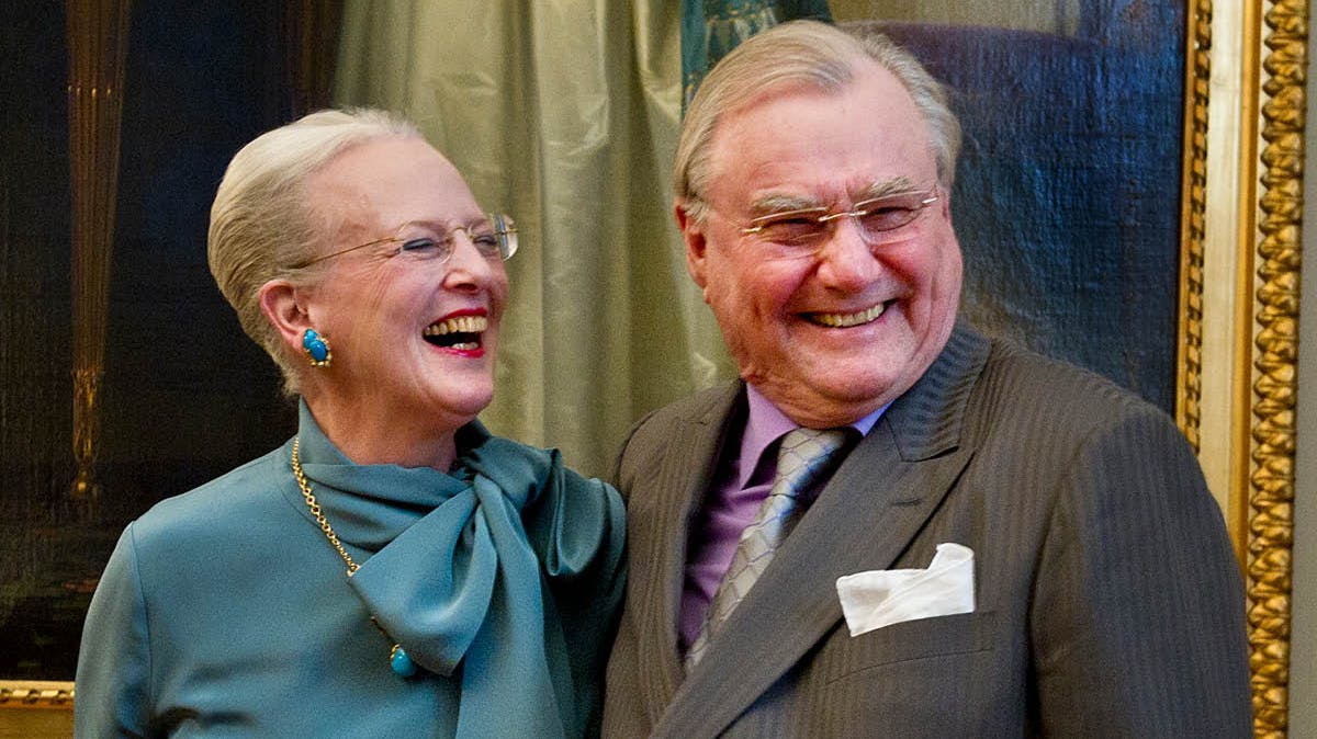 Dronning Margrethe og prins Henrik. 