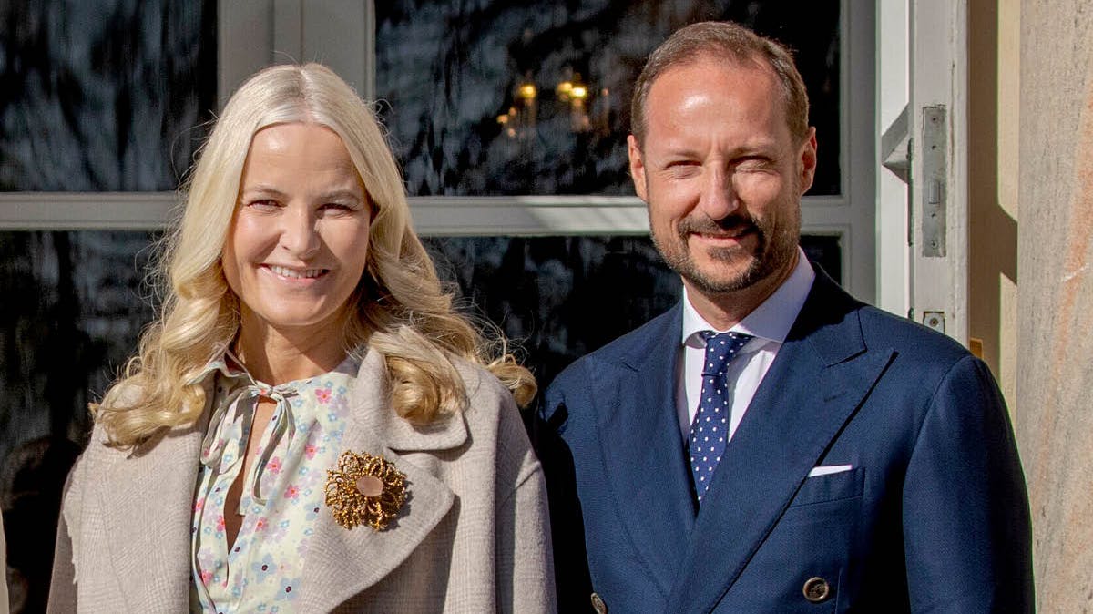 Kronprinsesse Mette-Marit og kronprins Haakon. 