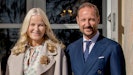 Kronprinsesse Mette-Marit og kronprins Haakon. 