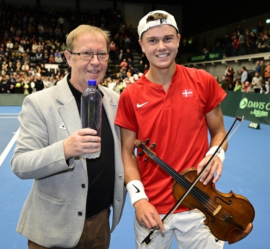 Kim Sjøgren og Holger Rune