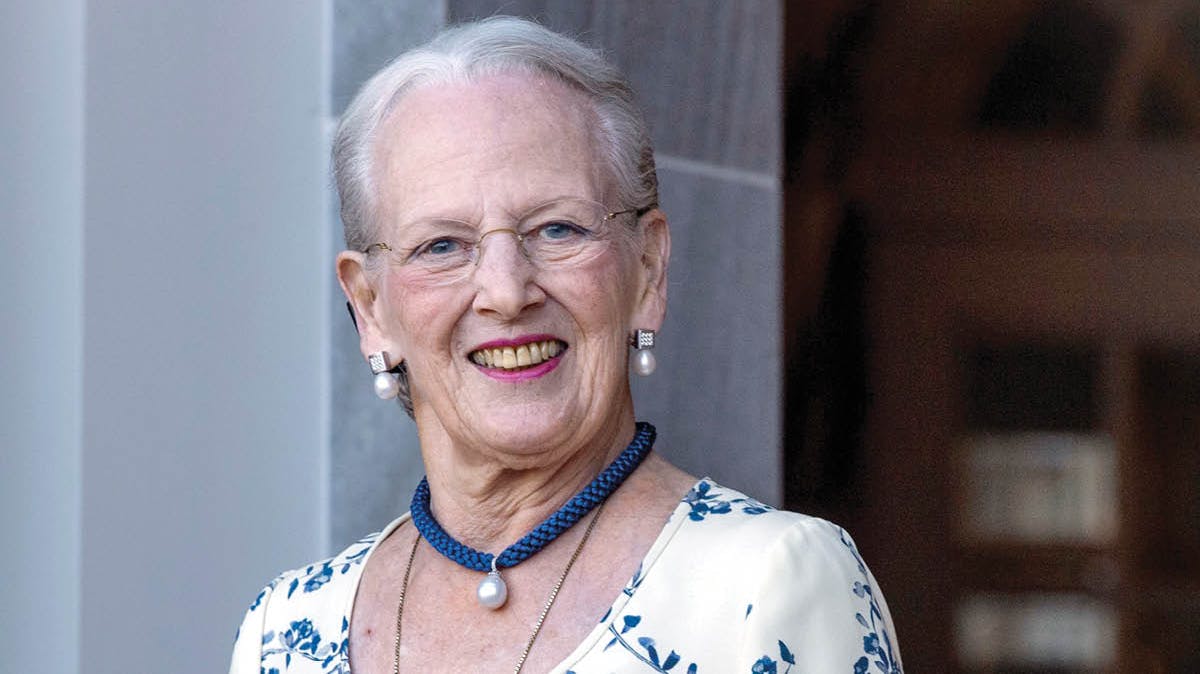 Dronning Margrethe.&nbsp;
