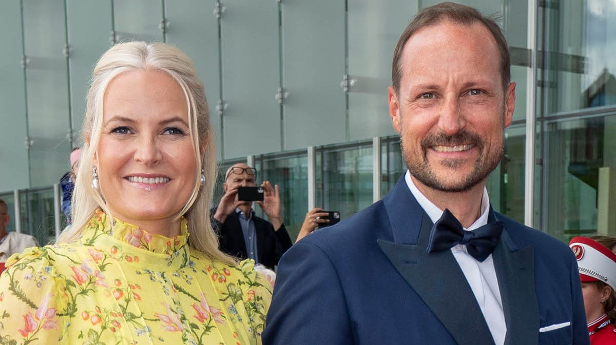 Kronprinsesse Mette-Marit og kronprins Haakon.