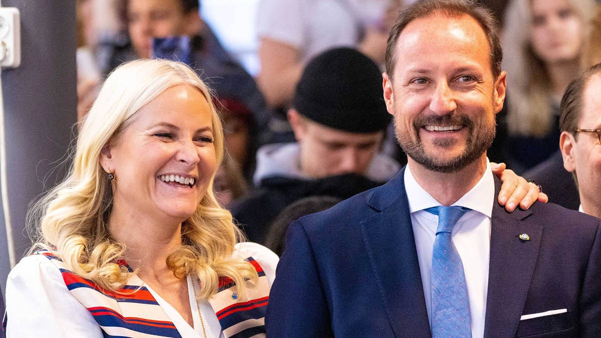 Kronprinsesse Mette-Marit og kronprins Haakon.