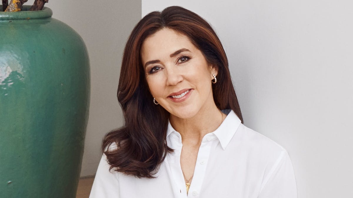 Kronprinsesse Mary fotograferet i anledning af hendes 50 års fødselsdag. 