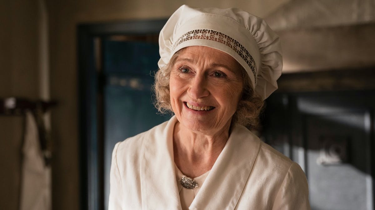 Bodil Jørgensen som Molly i "Badehotellet". 