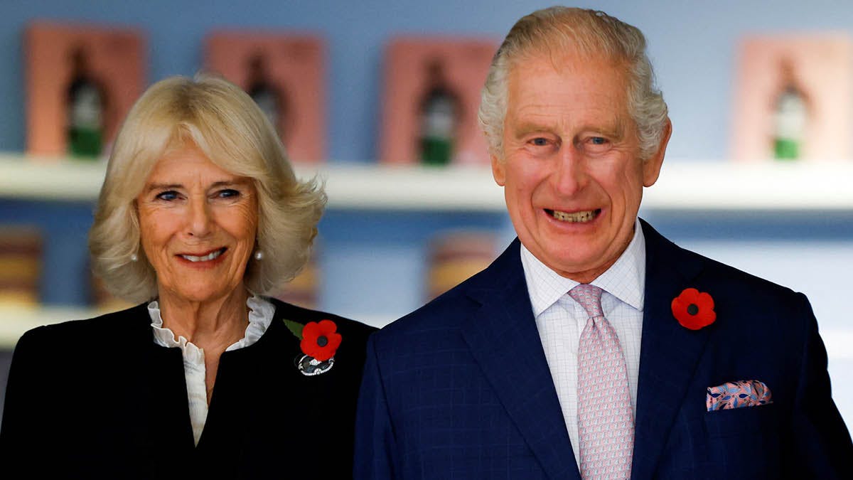 Dronning Camilla og kong Charles. 