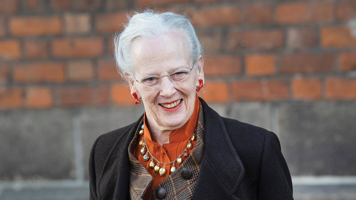 Dronning Margrethe.