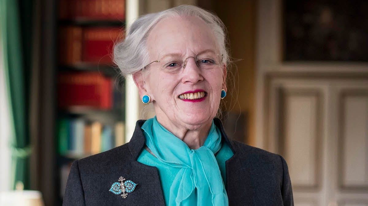 Dronning Margrethe.