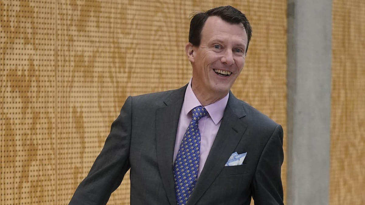 Prins Joachim på National Forsvarsteknologisk Center i Aalborg.