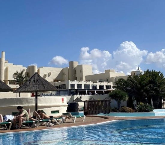 Dennis Knudsen på Lanzarote