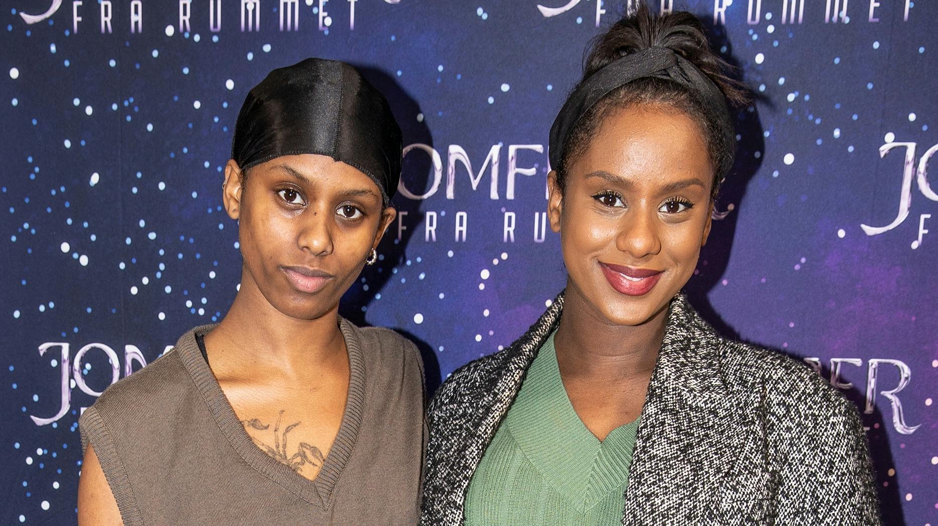 Tvillingesøstrene Saba og Andrea Lykke.