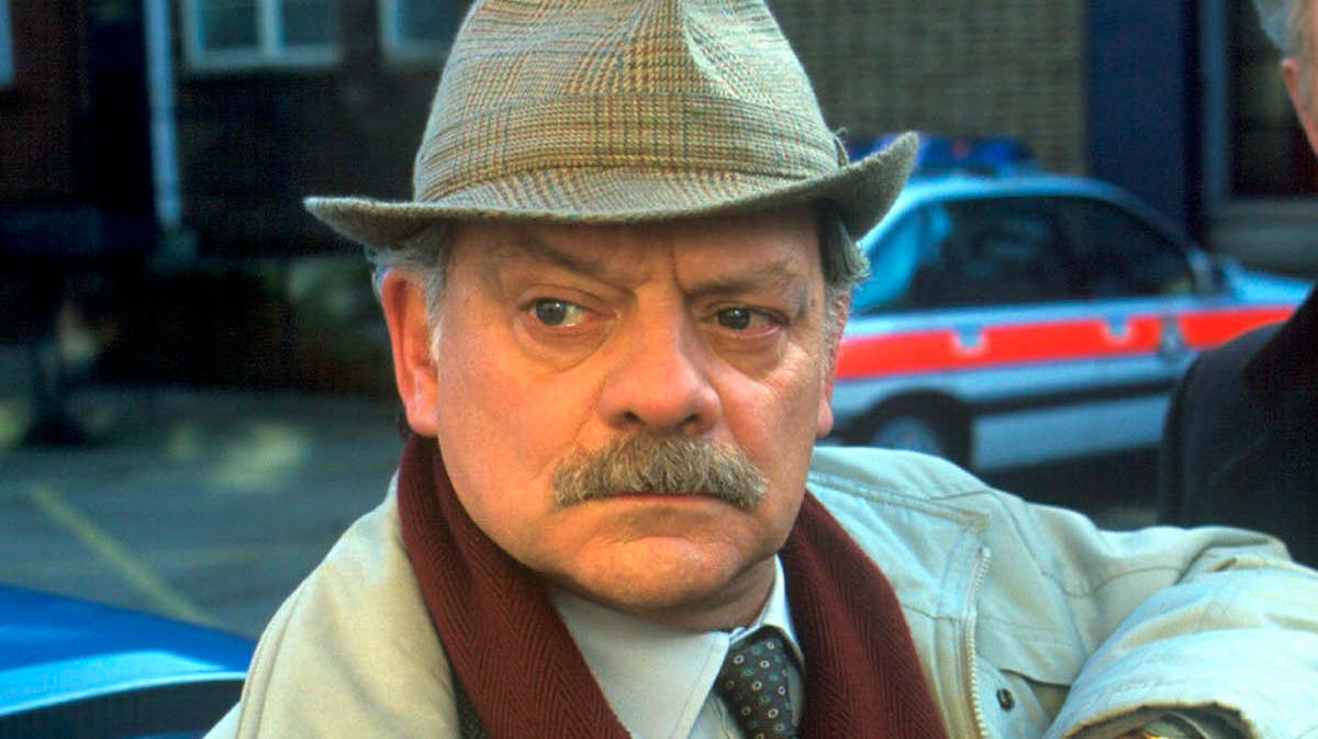 David Jason spillede Jack Frost i "En sag for Frost".