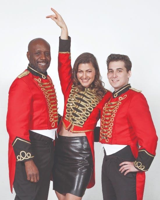 James Samson, Sara Maria Franch-Mærkedahl og Patrick Berdino.