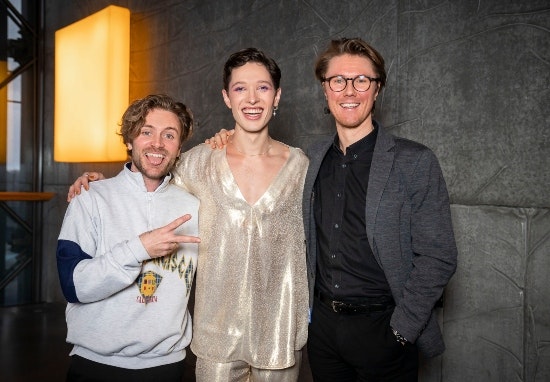 Fra venstre: Tim Schou der selv har deltaget som artist med A Friend in London, Søren Torpegaard og Martin Skriver.