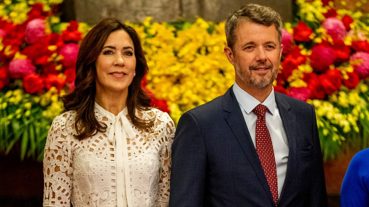 Kronprinsesse Mary og kronprins Frederik