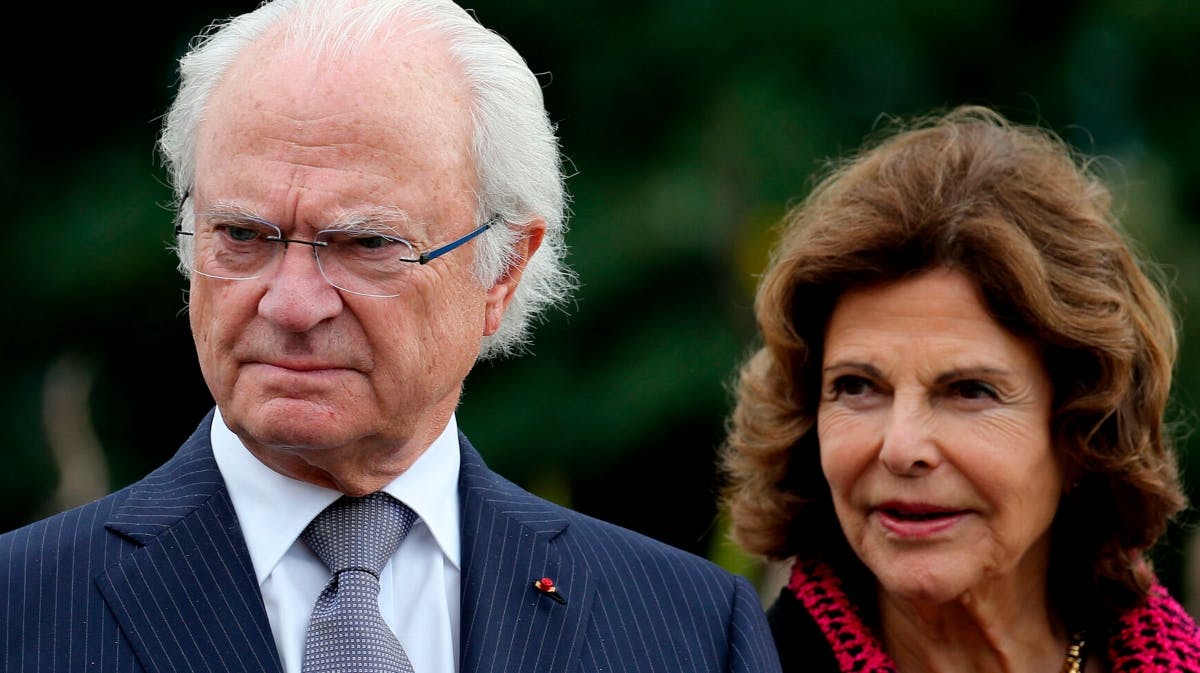 Kong Carl Gustaf og dronning Silvia