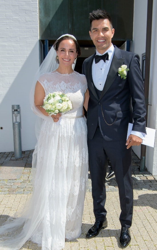 Julie Berthelsen og Minik Dahl Høeghs bryllup i 2019