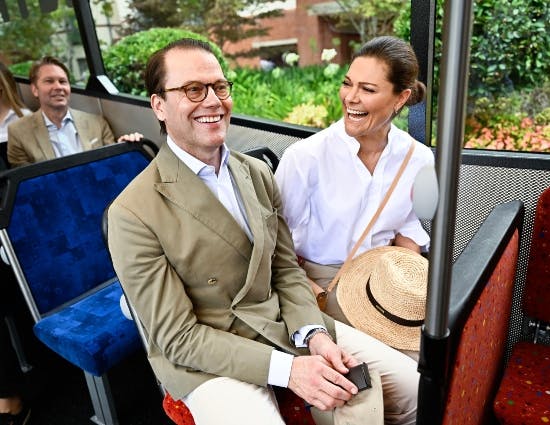 Prins Daniel og kronprinsesse Victoria