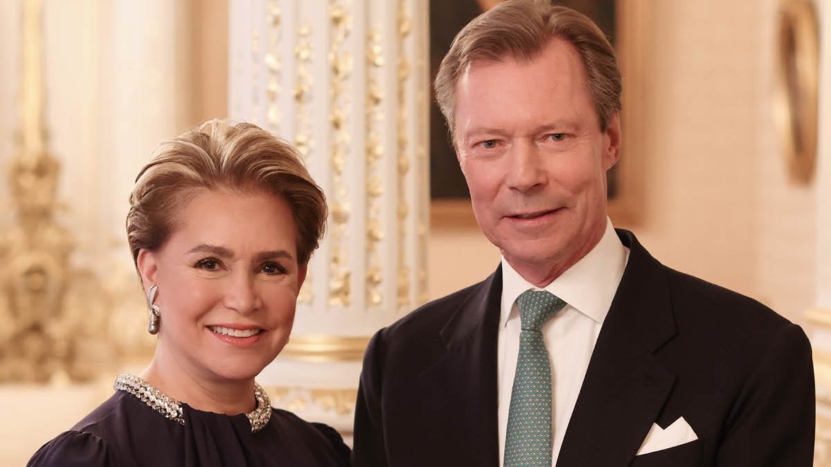 Arvestorhertuginde Maria Teresa og arvestorhertug Henri. 