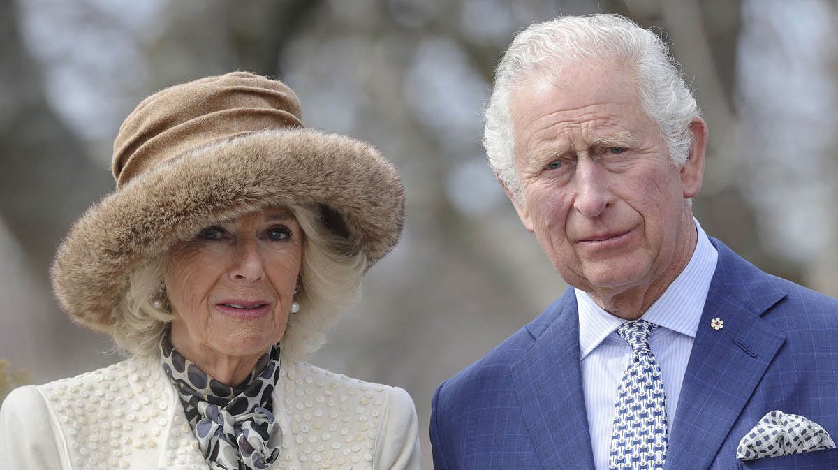 Dronning Camilla og kong Charles. Arkivfoto.