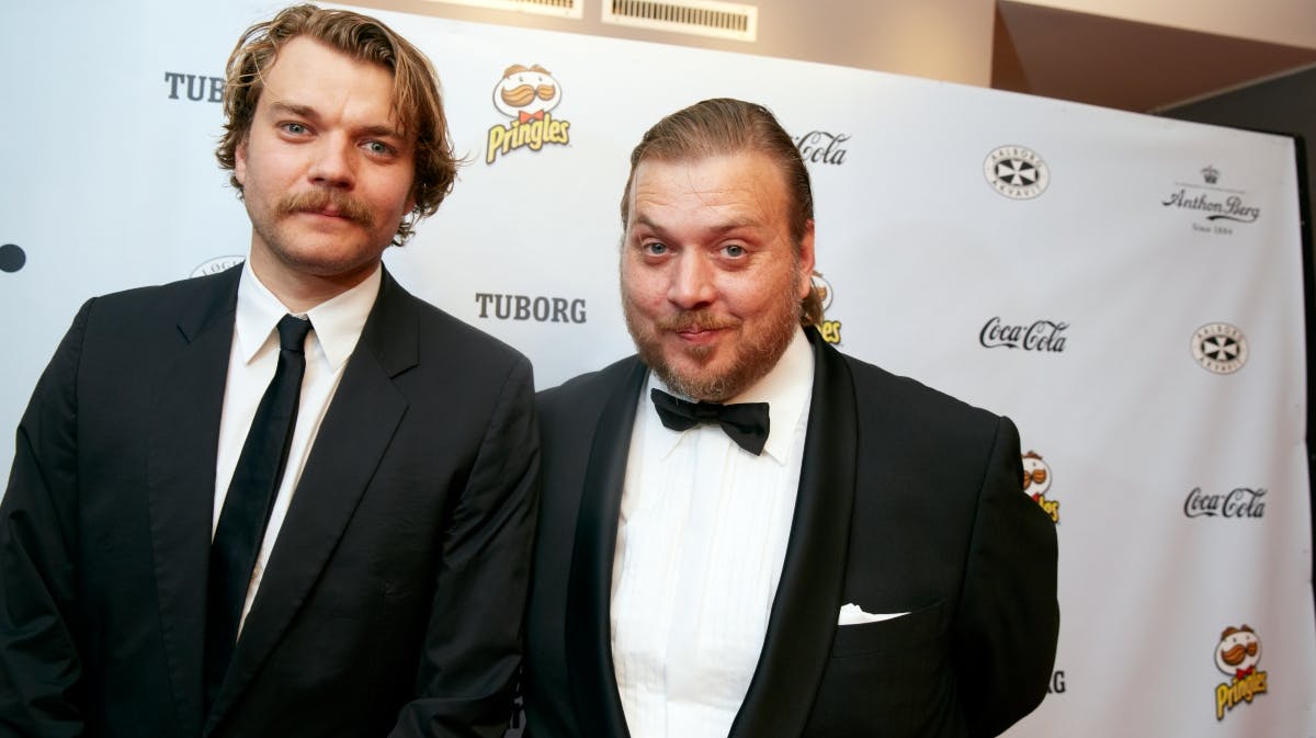 Pilou Asbæk og Nicolas Bro.