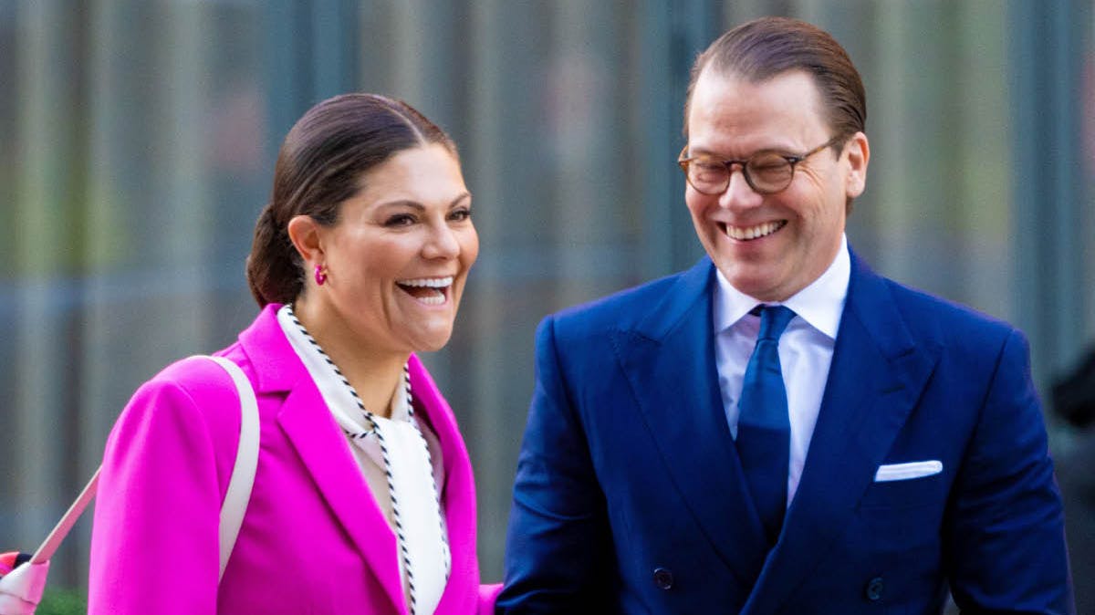 Kronprinsesse Victoria og prins Daniel. Arkivfoto.