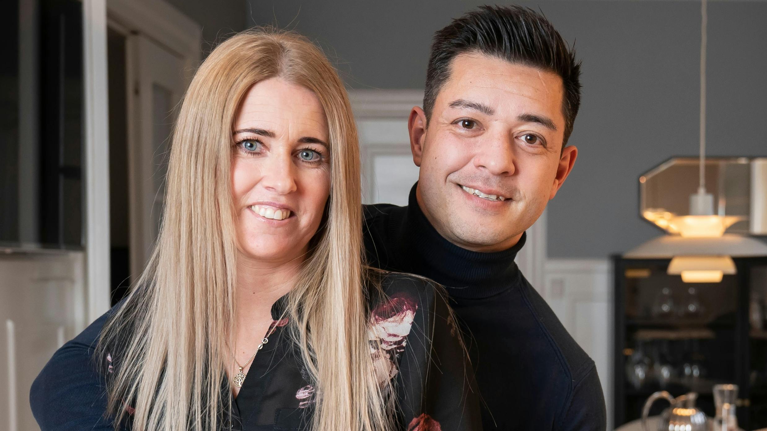 Dennis Lindequist og kæresten Susie.