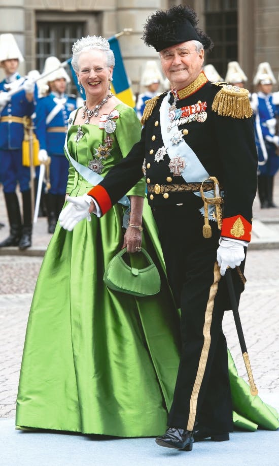 Dronning Margrethe og prins Henrik