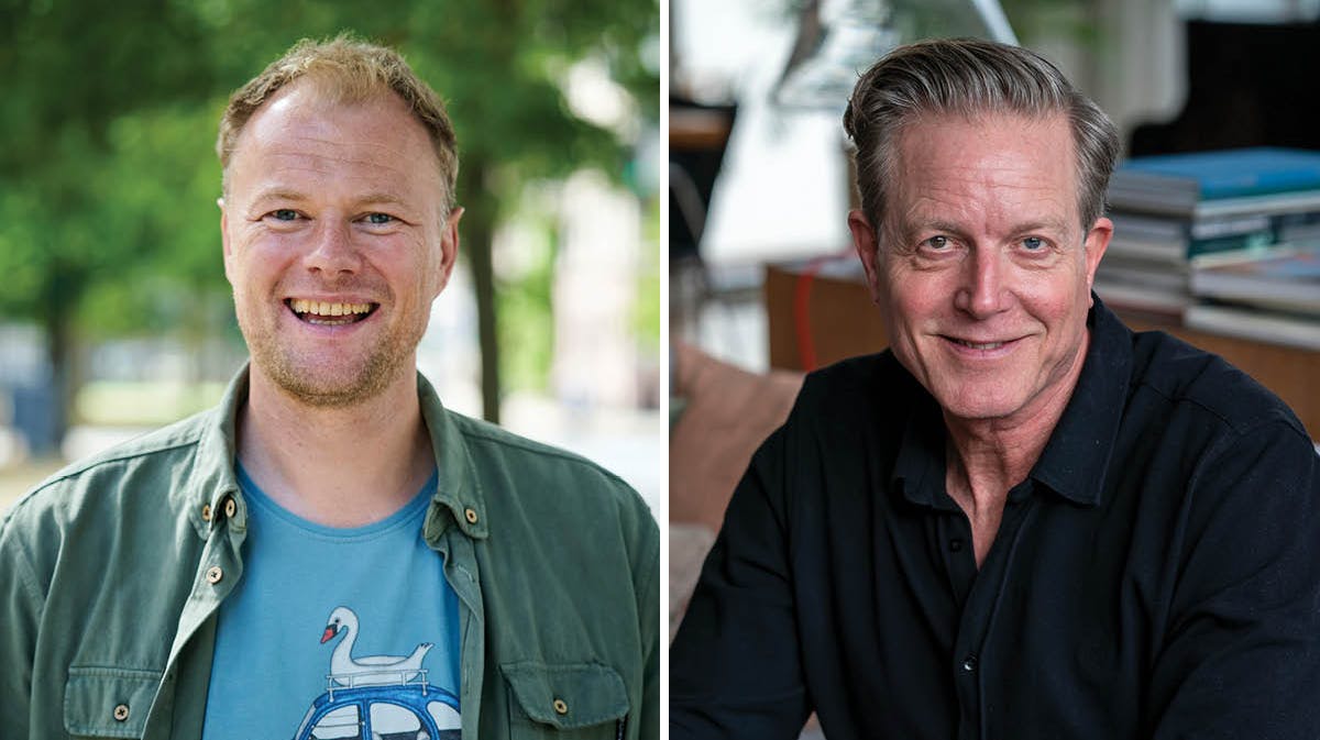 Christian Degn og Peter Mygind.