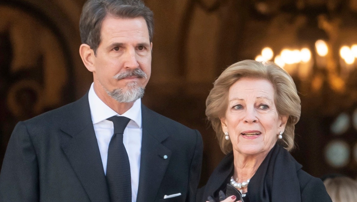 Kronprins Pavlos og dronning Anne-Marie