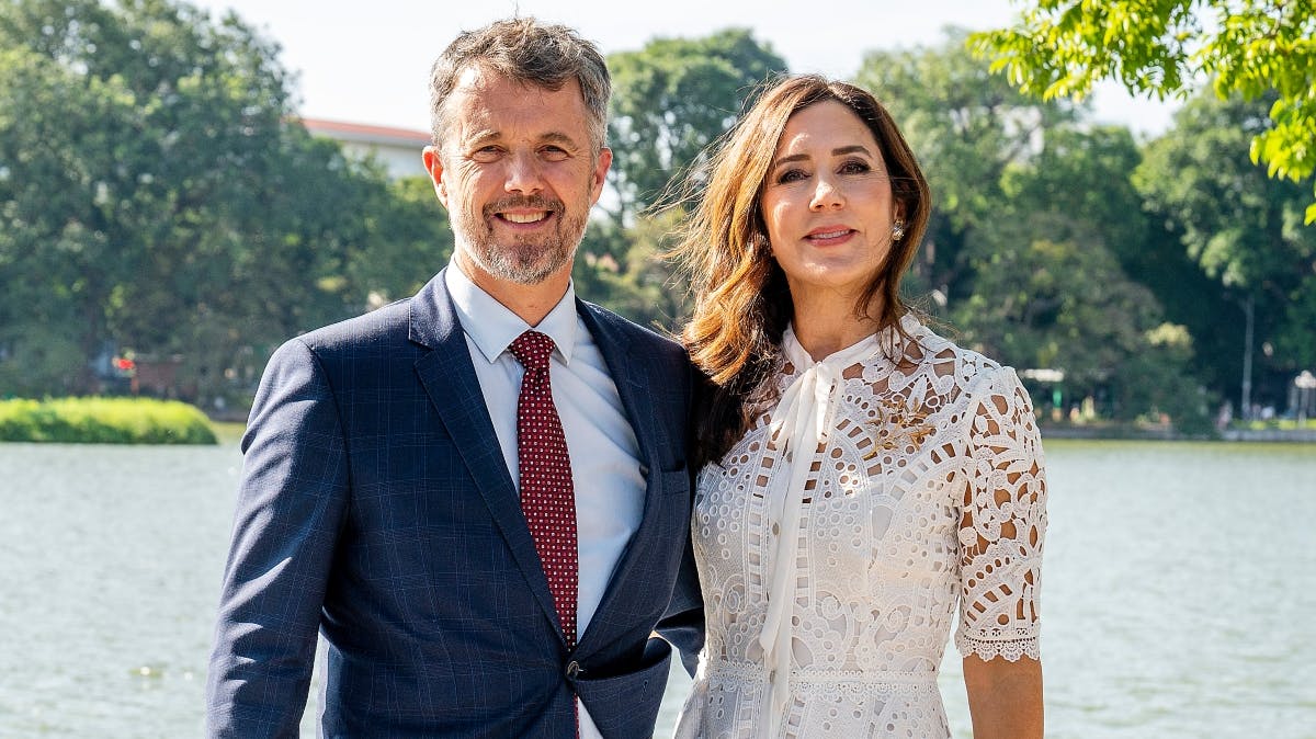 Kronprins Frederik og kronprinsesse Mary