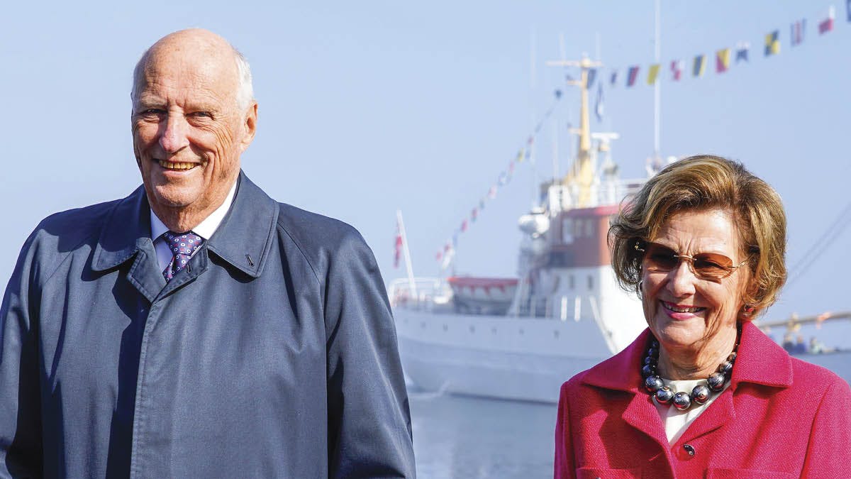 Kong Harald og dronning Sonja i 2022.