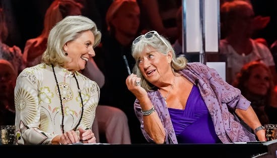 Anne Laxholm og Britt Bendixen.