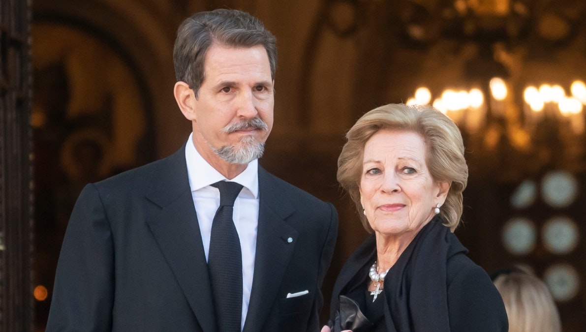 Kronprins Pavlos og dronning Anne-Marie&nbsp;